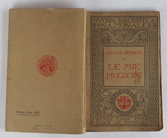 Le mie prigioni. Memorie di Silvio Pellico - copertina