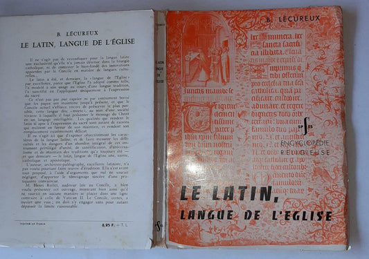 Le Latin, langue de l'eglise - copertina