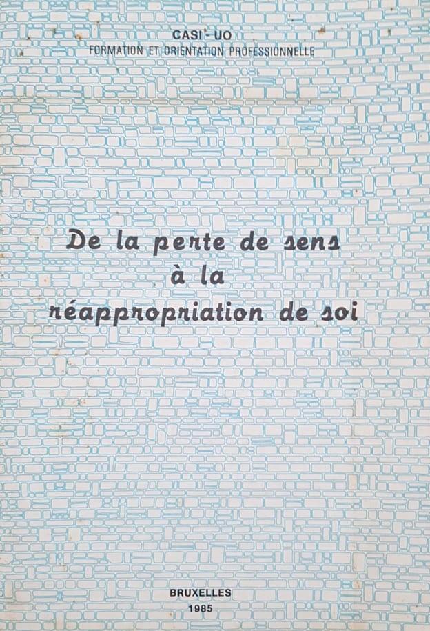 De la perte de sens à la réappropriation de soi - copertina