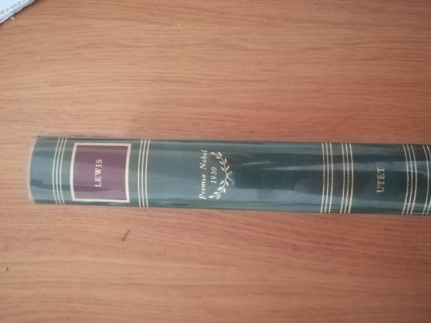 Premio Nobel 1930: Lewis - copertina