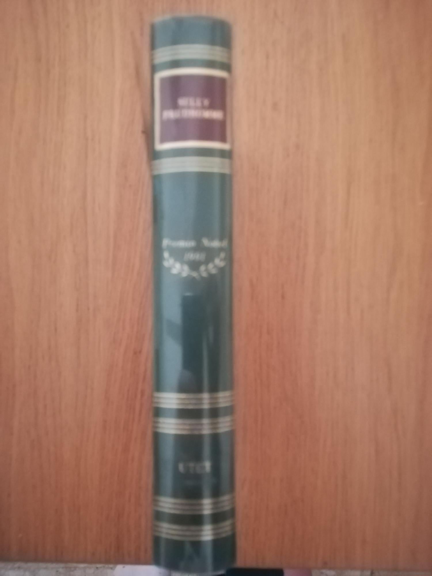 Premio Nobel 1901: Sully Prudhomme - copertina