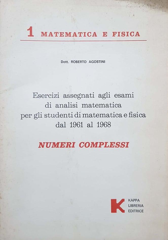 1 Matematica  e fisica : Numeri complessi - copertina