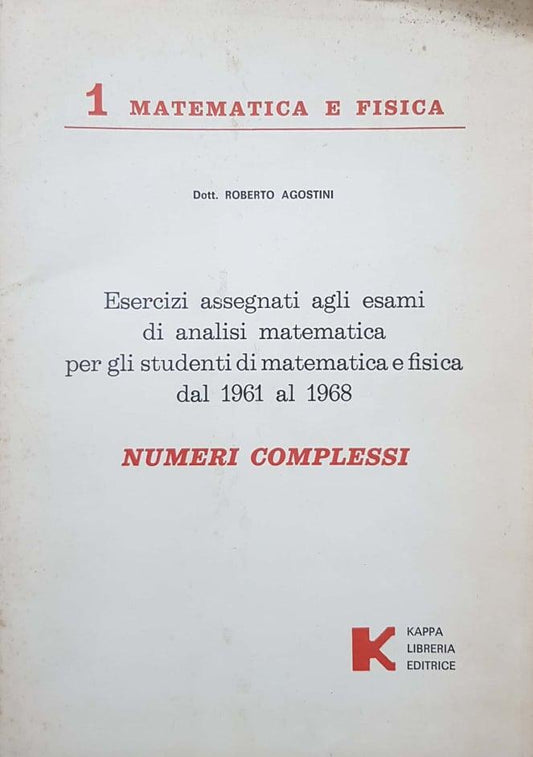 1 Matematica  e fisica : Numeri complessi - copertina