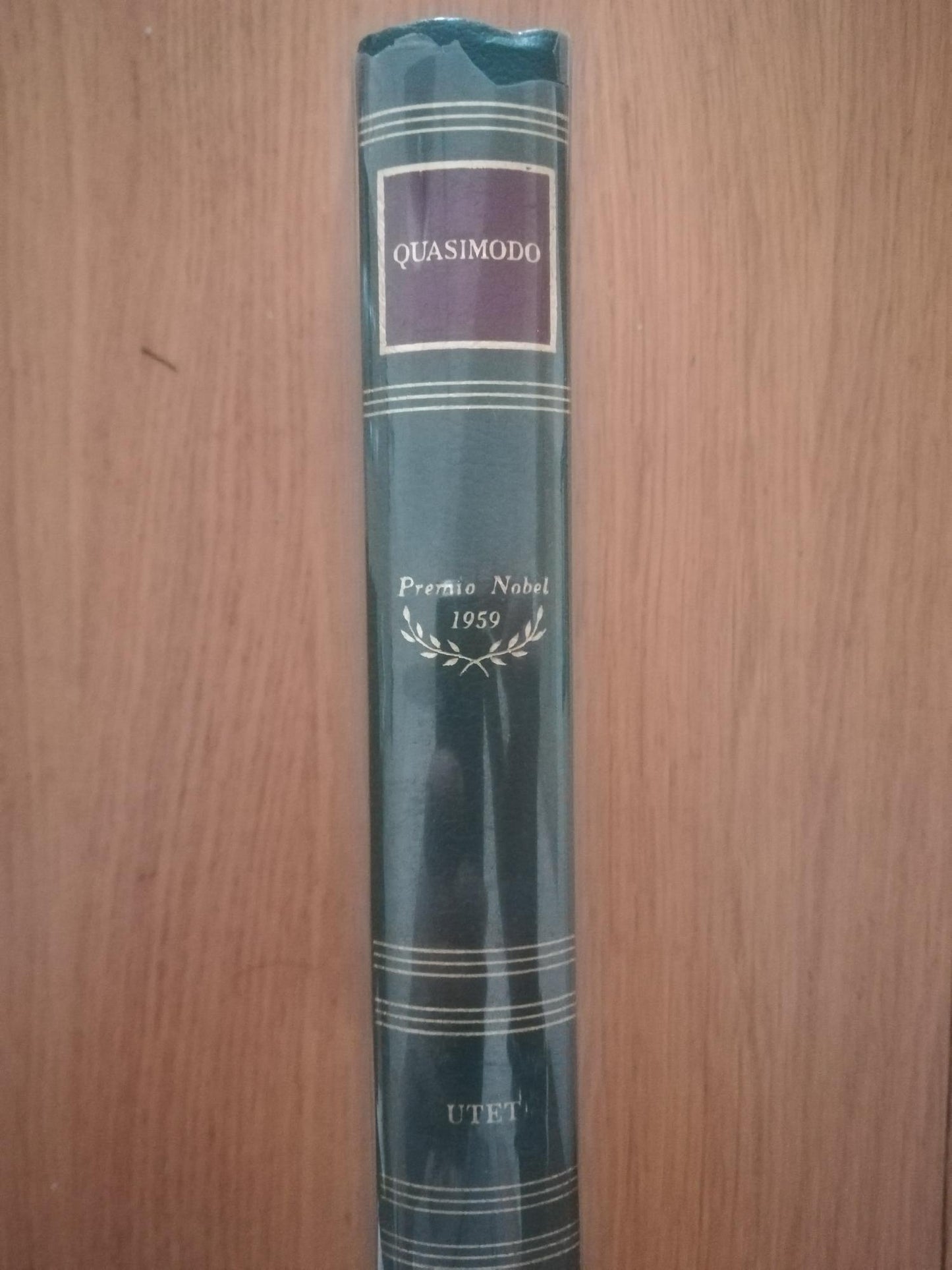 Premio Nobel 1959: Quasimodo - copertina