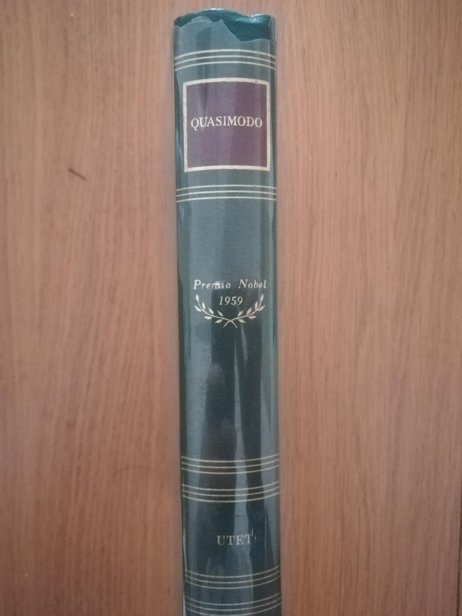 Premio Nobel 1959: Quasimodo - copertina