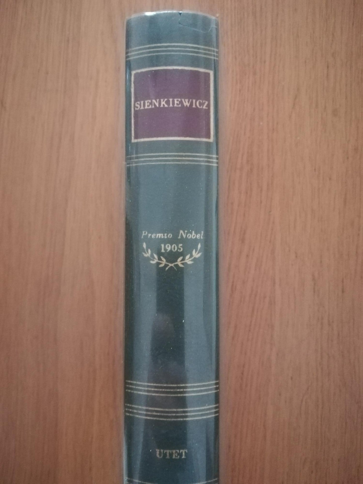 Premio Nobel 1905: Sienkiewicz - copertina
