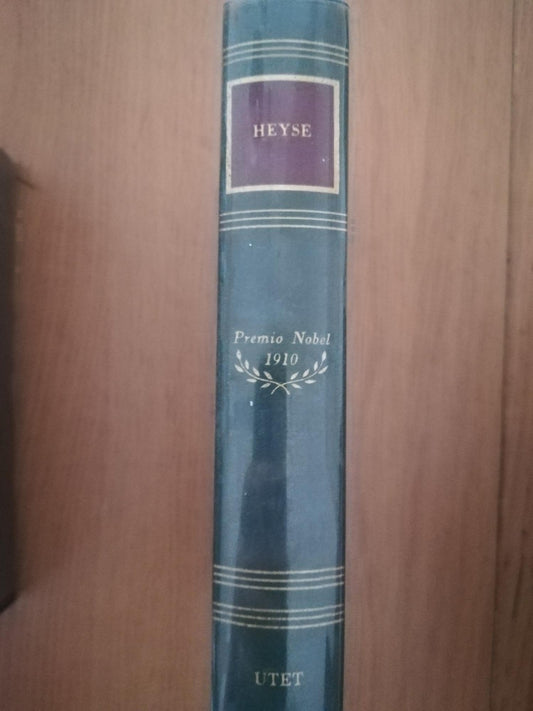 Premio Nobel 1910: Heyse - copertina