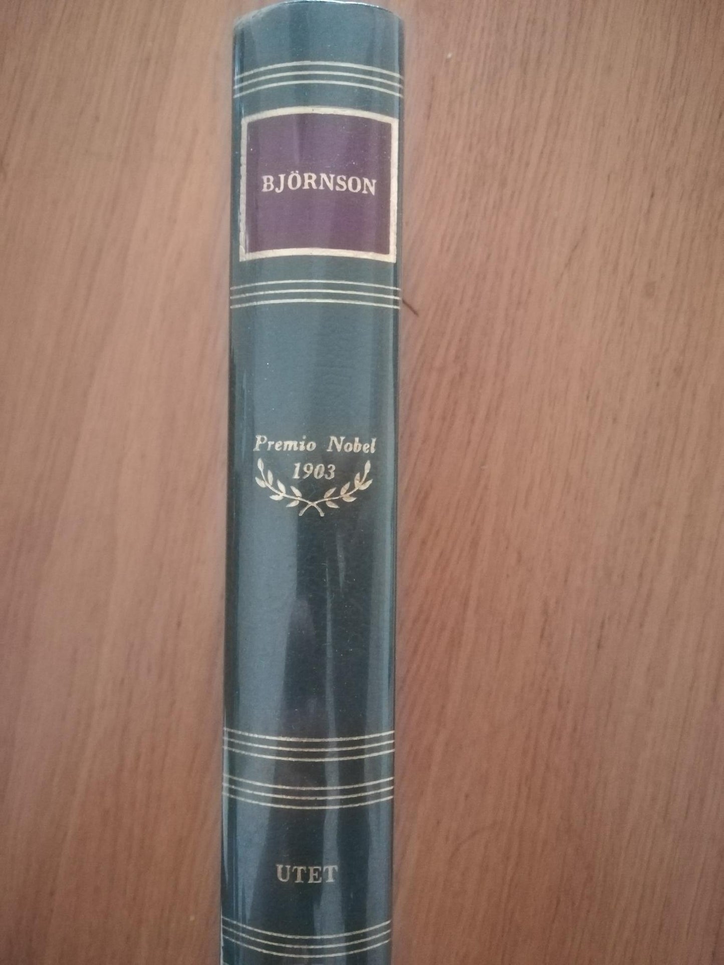 Premio Nobel 1903: Bjornson - copertina