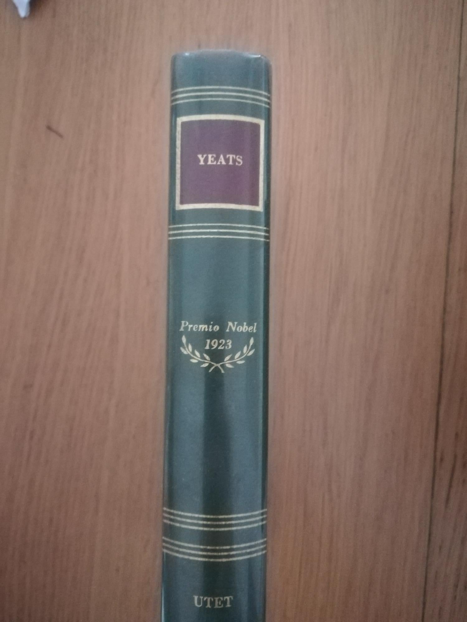 Premio Nobel 1923: Yeats - copertina