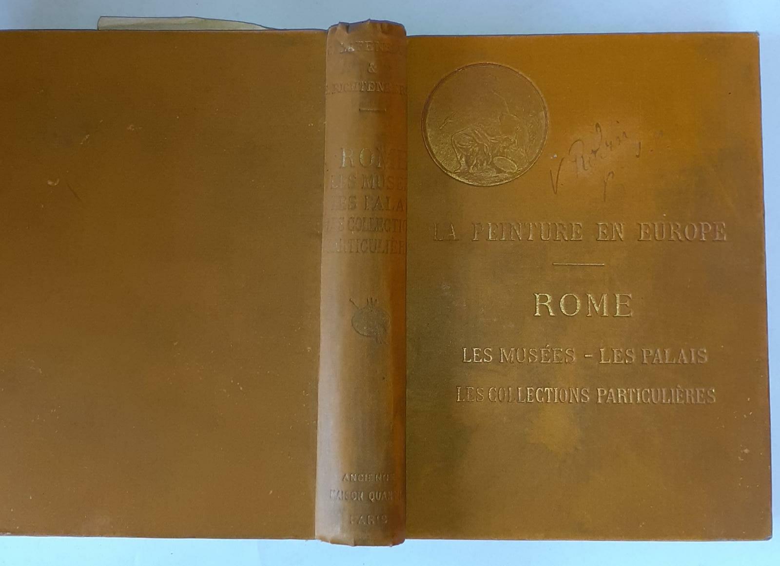 La peinture en Europe Rome . Les musees, les collections particulieres, les palais - copertina