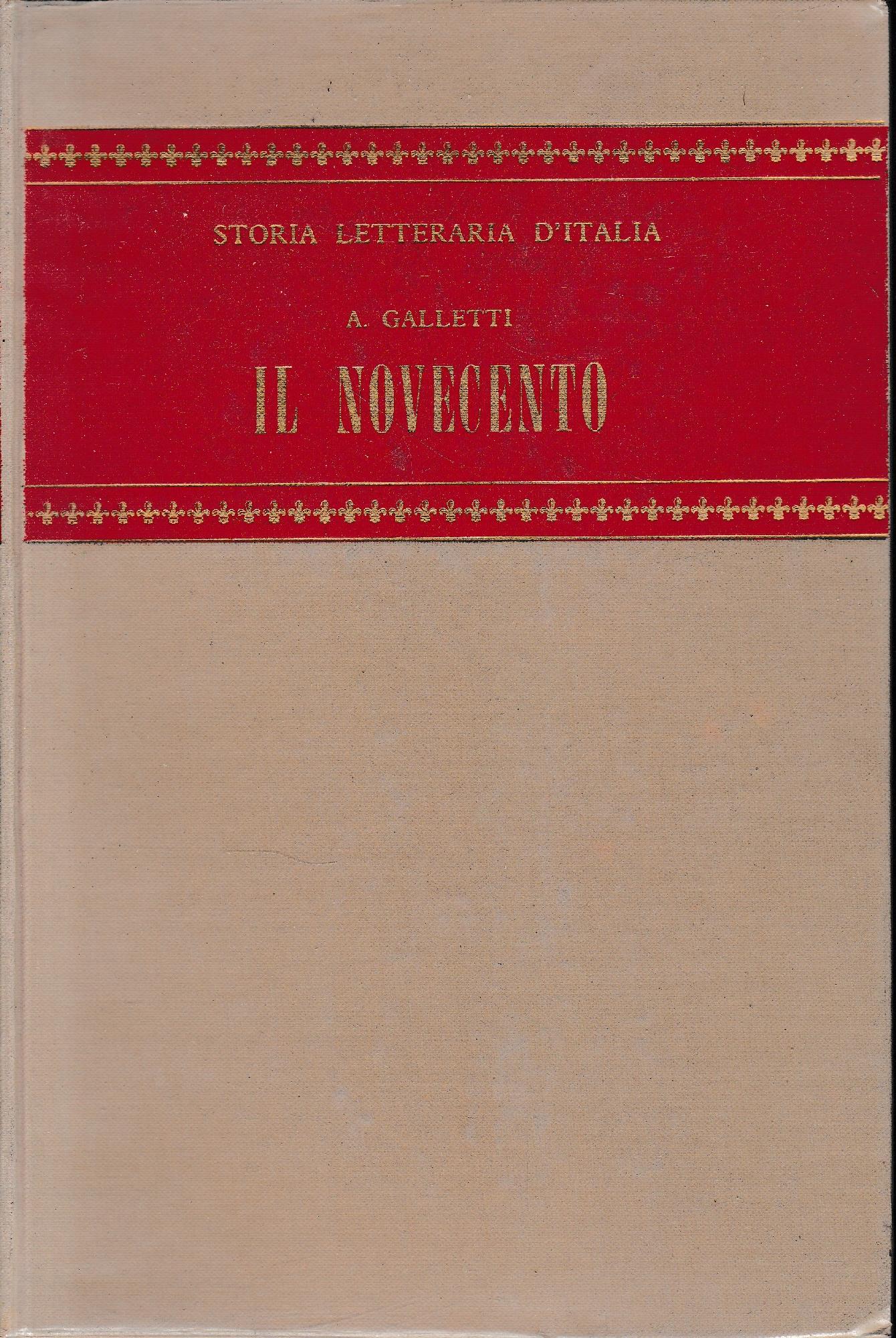 Il Novecento - copertina