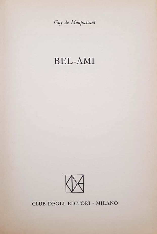 Bel Ami - copertina
