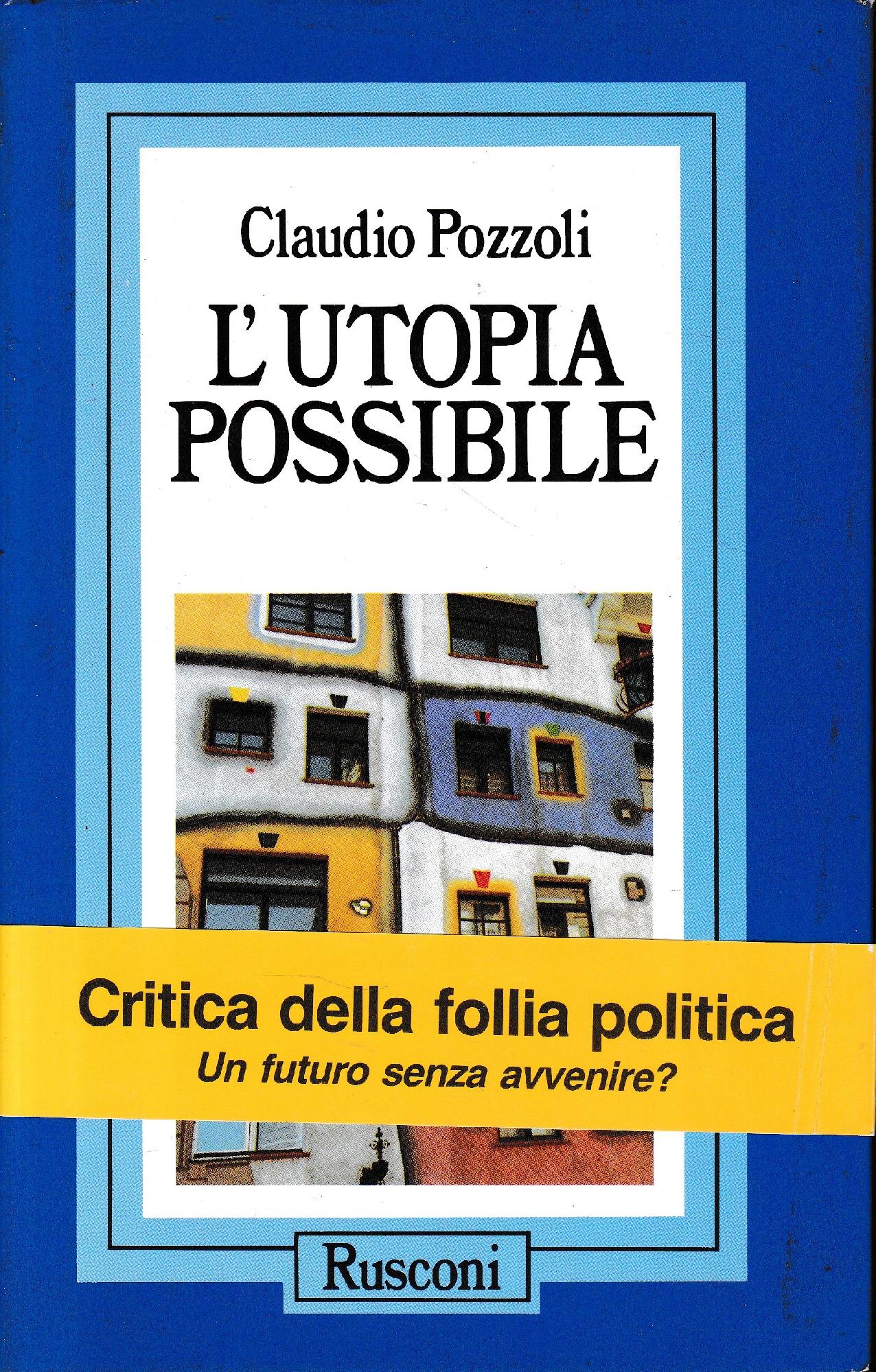 L'utopia possibile - copertina