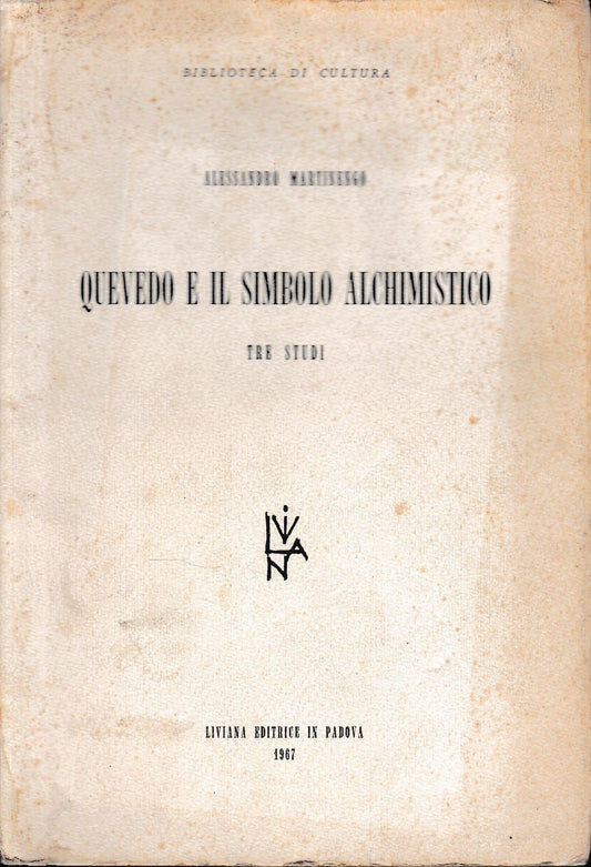 Quevedo e il simbolo alchimistico. Tre studi - copertina