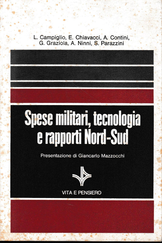 Spese militari, tecnologia e rapporti Nord-Sud - copertina