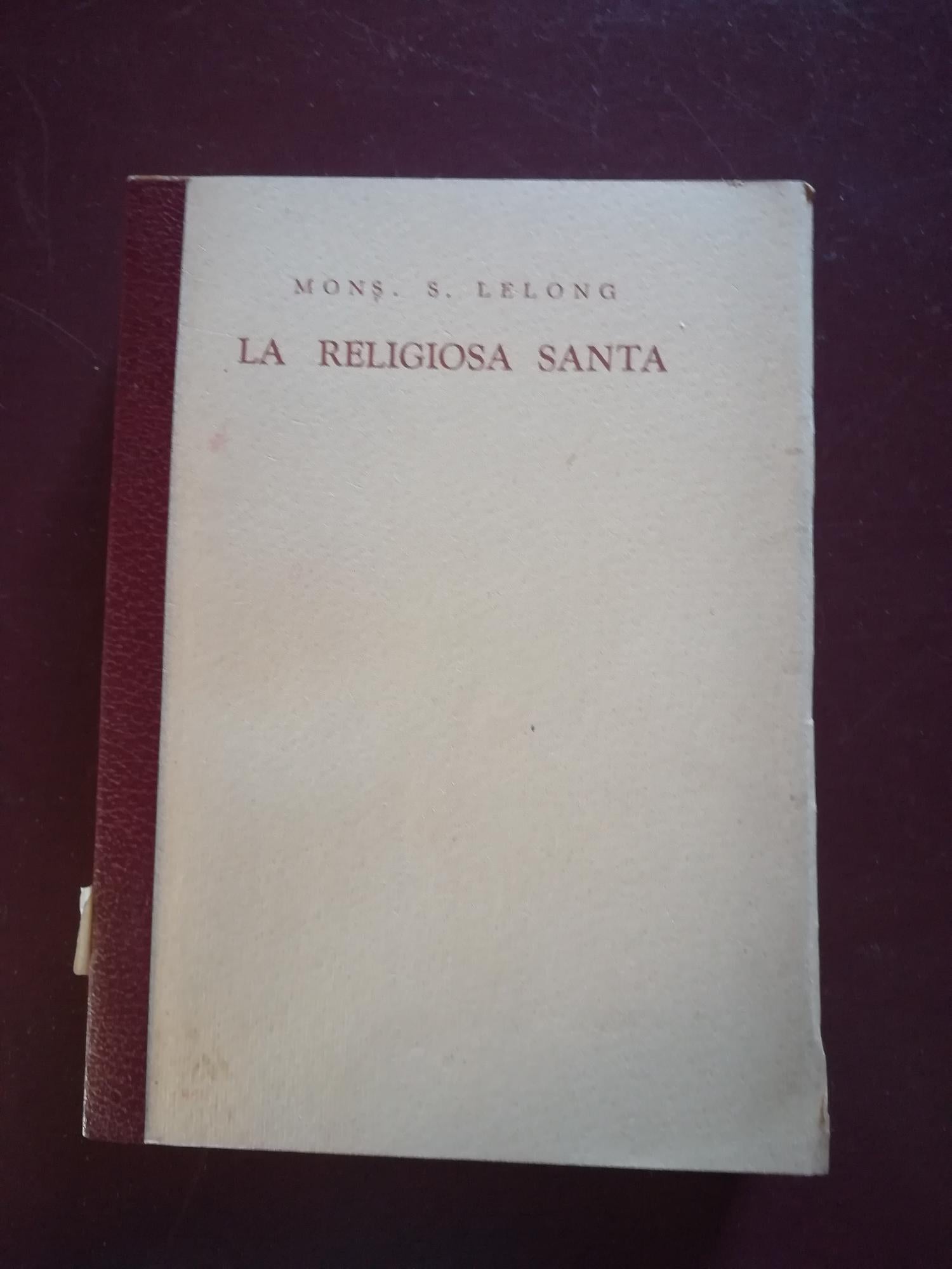 La religiosa Santa - copertina