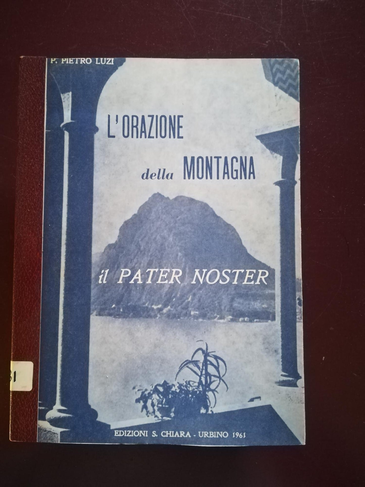 L'orazione della montagna il PATER NOSTER - copertina