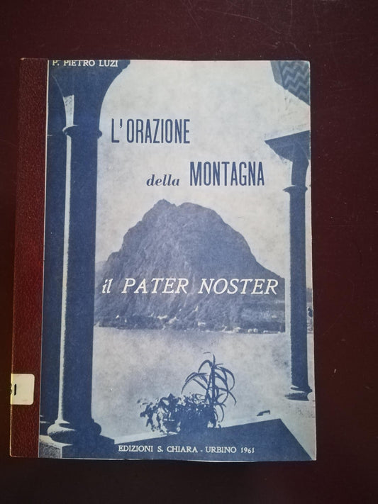 L'orazione della montagna il PATER NOSTER - copertina