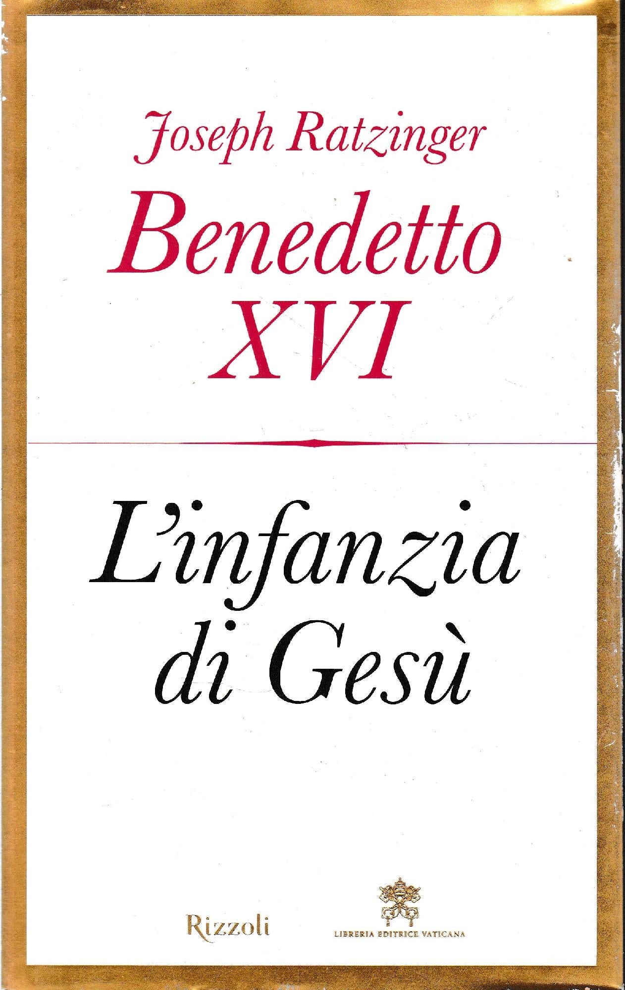 L'infanzia di Gesù - copertina
