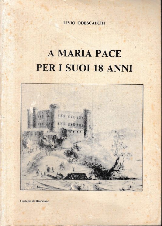 A Maria Pace per i suoi 18 anni - copertina