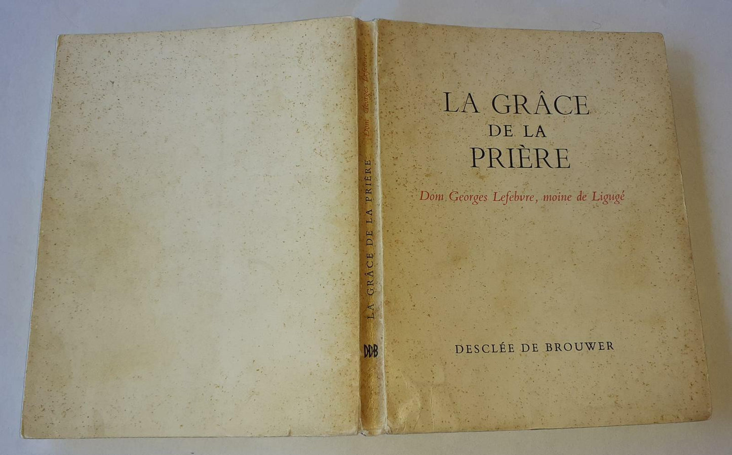 La grace de la priere - copertina