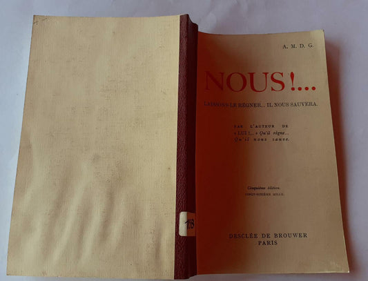 Nous!..laissons-le regnere..il nous sauvera - copertina