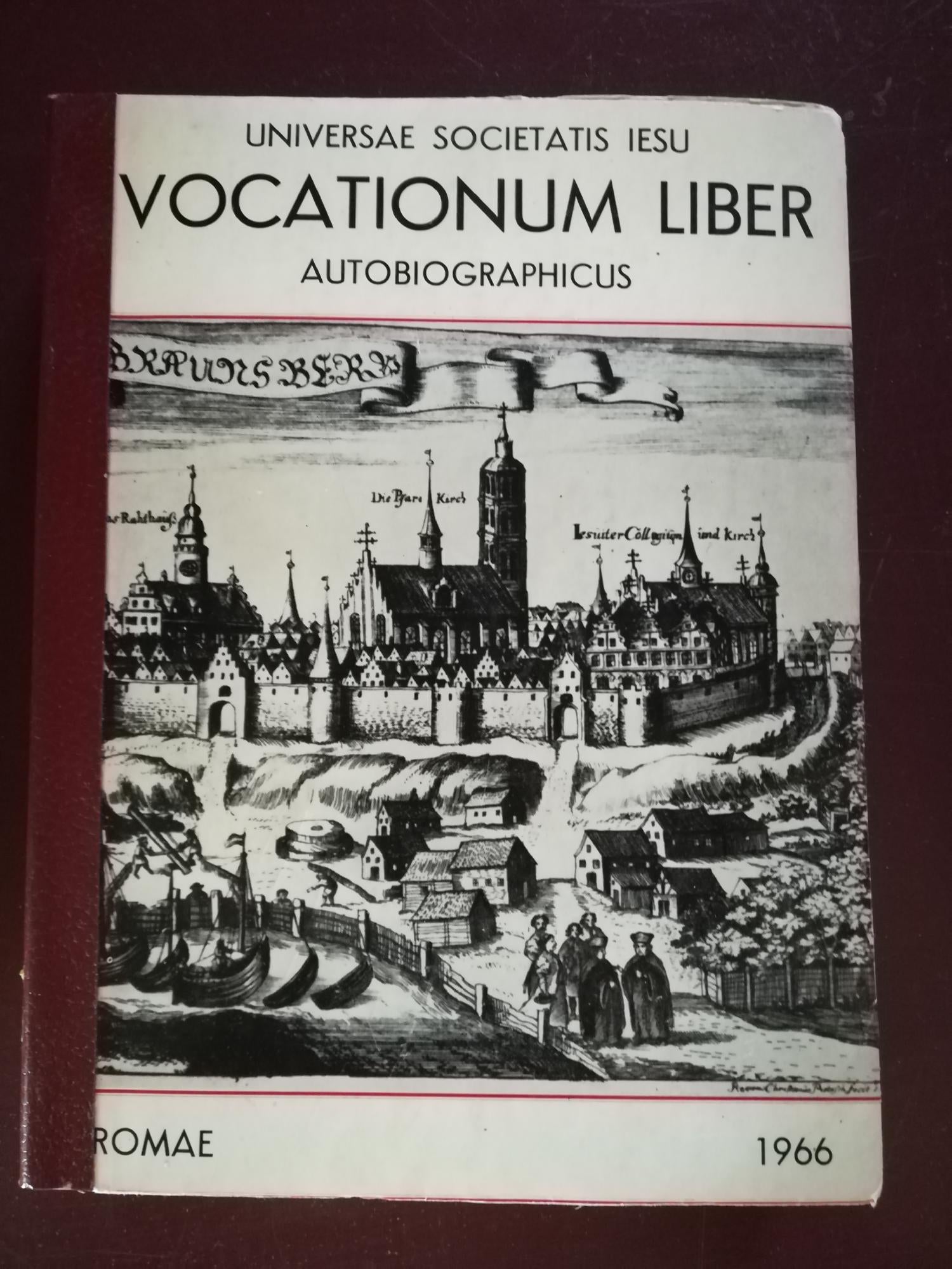 Vocationum Liber - copertina