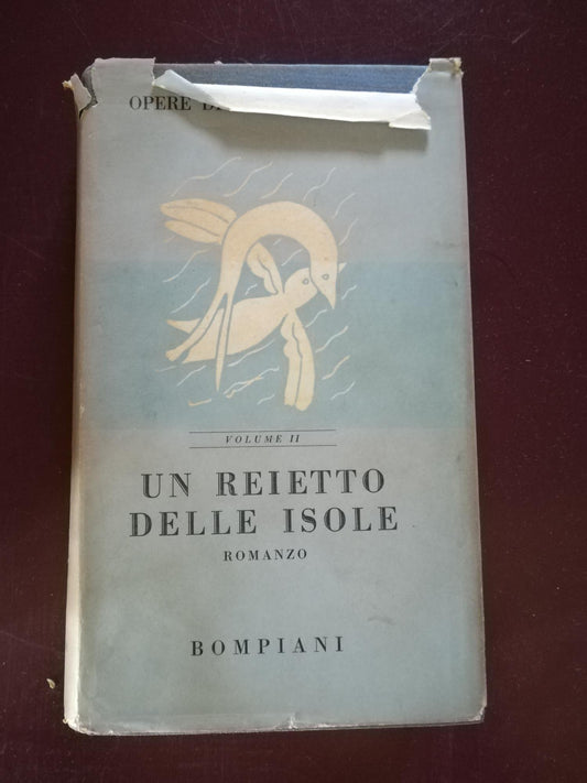Un reietto delle isole - copertina