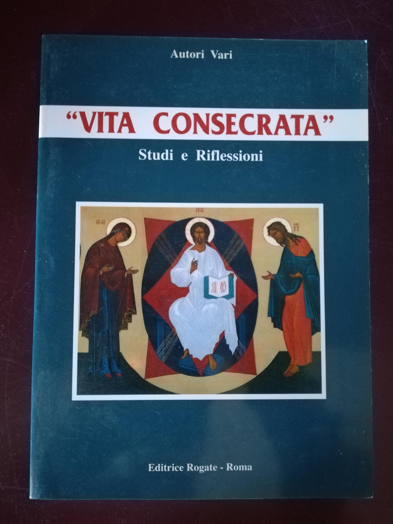 Vita consecrata. Studi e riflessioni - copertina