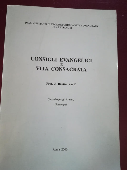 Consigli evangelici e vita consacrata - copertina