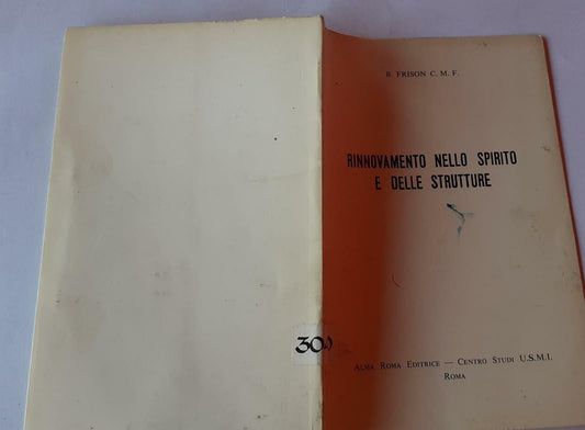 Rinnovamento nello spirito e delle strutture - copertina
