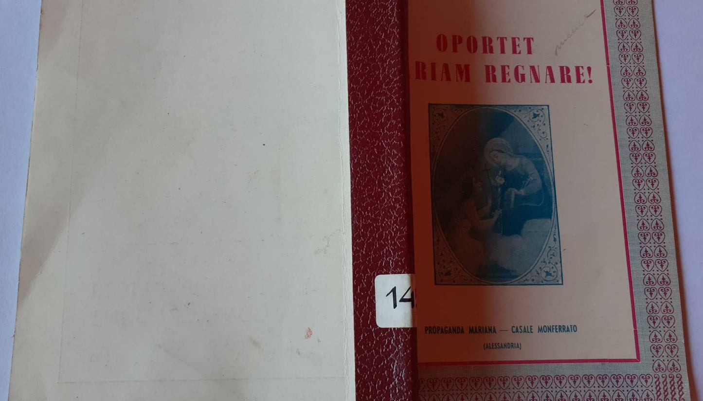 Oportet Mariam Regnare! - copertina