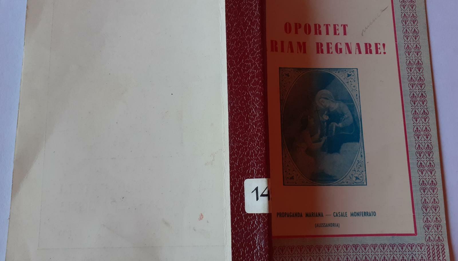 Oportet Mariam Regnare! - copertina