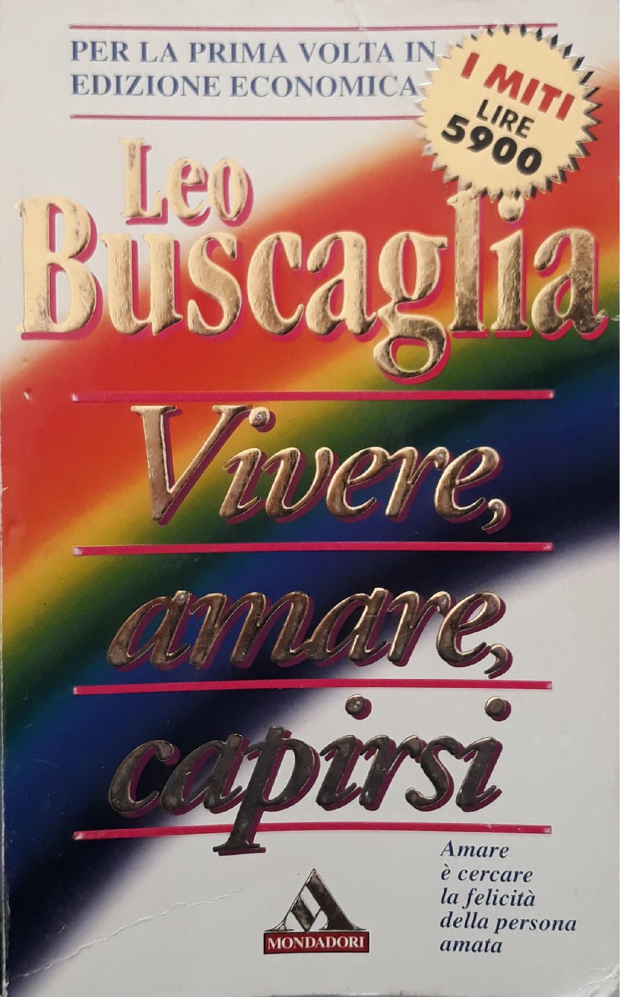 Vivere, amare, capirsi - copertina