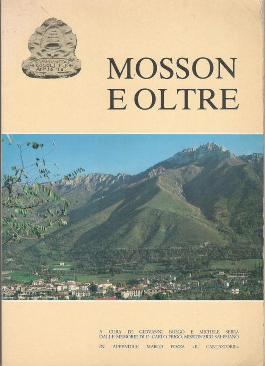 Mosson e oltre - copertina