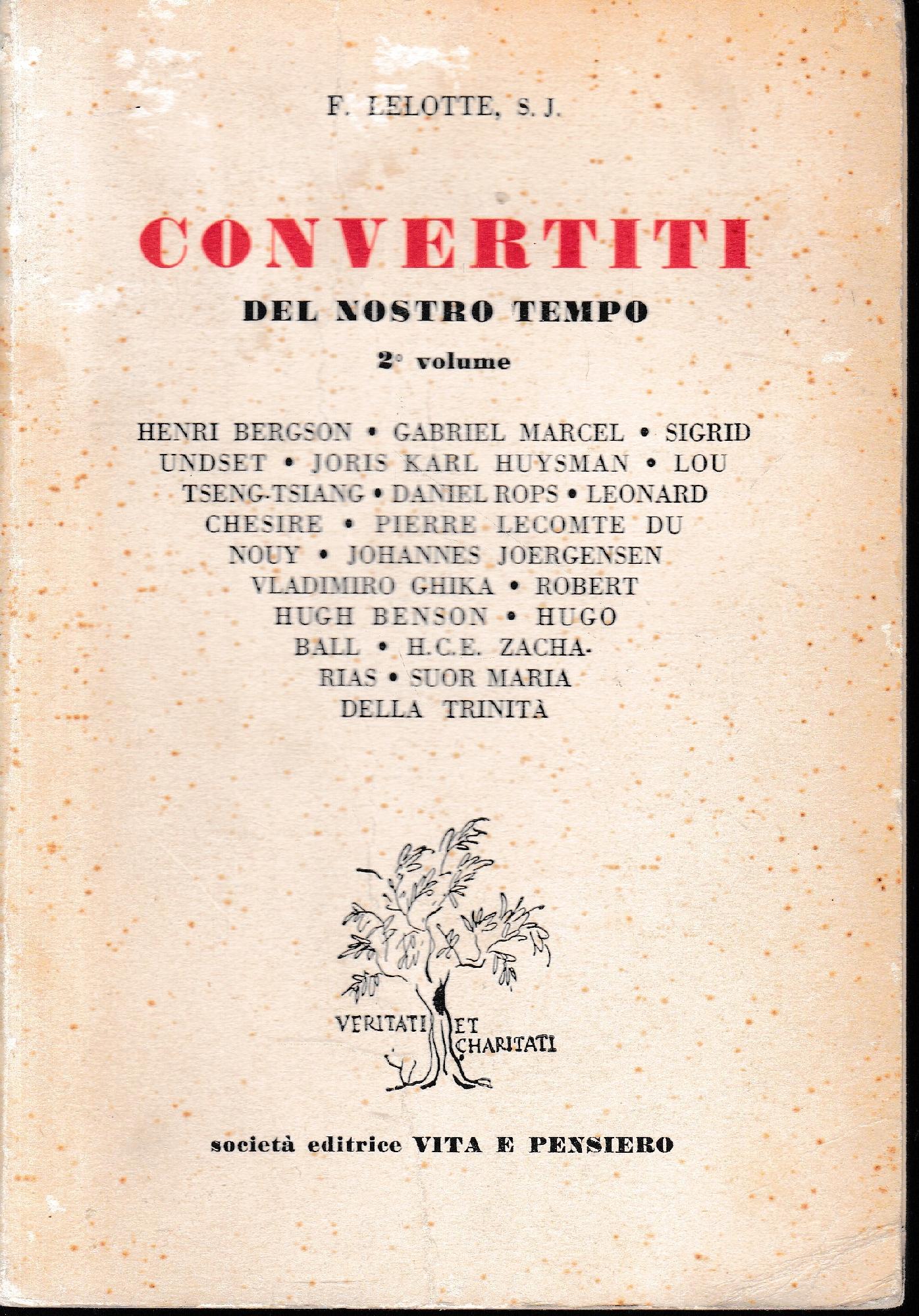 Convertiti del nostro tempo, 2° volume - copertina