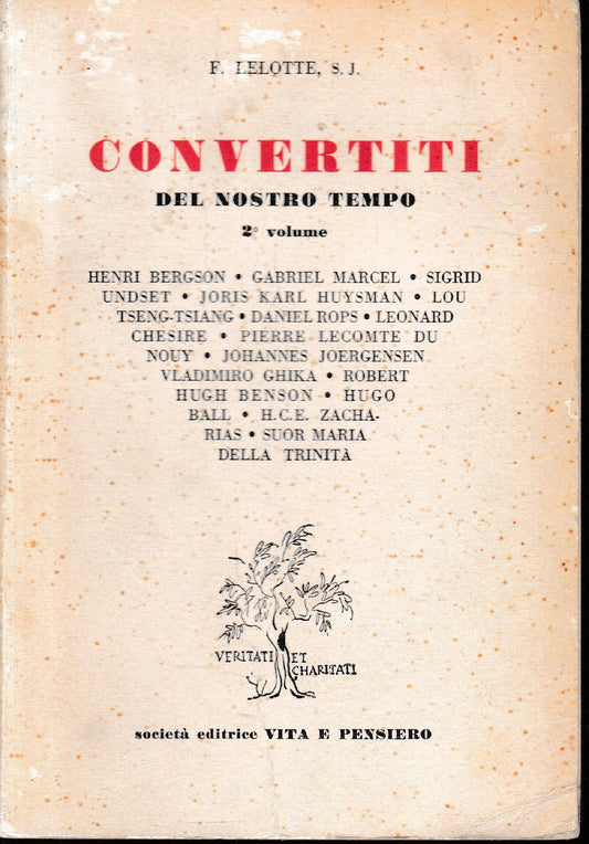 Convertiti del nostro tempo, 2° volume - copertina