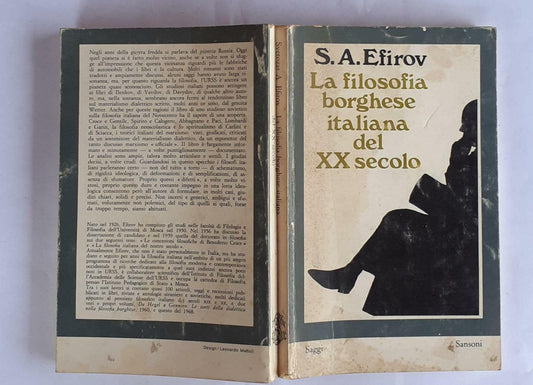 La filosofia borghese italiana del XX secolo - copertina