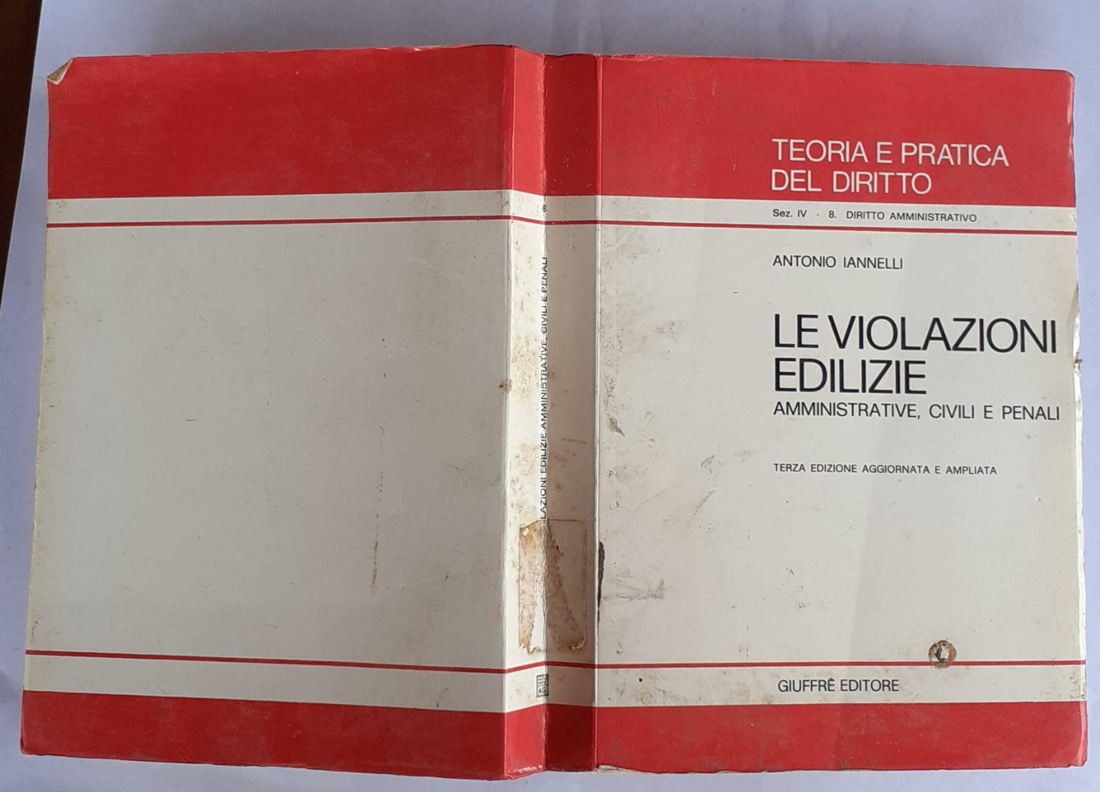 Le violazioni edilizie - copertina