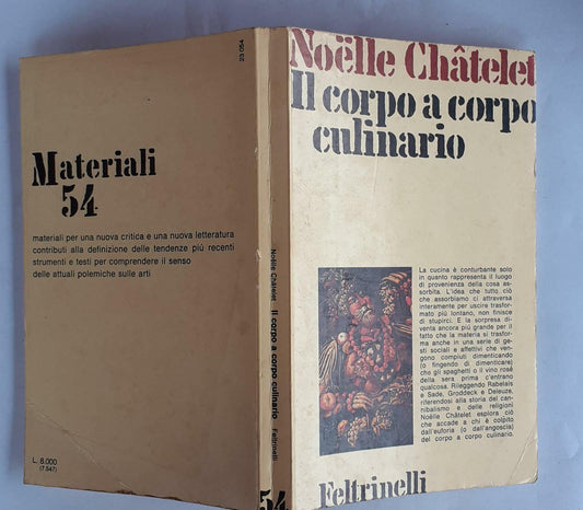 Il corpo a corpo culinario - copertina