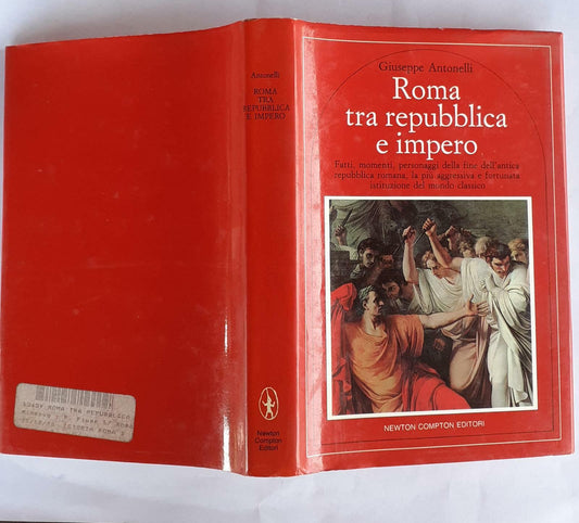 Roma tra repubblica e impero - copertina