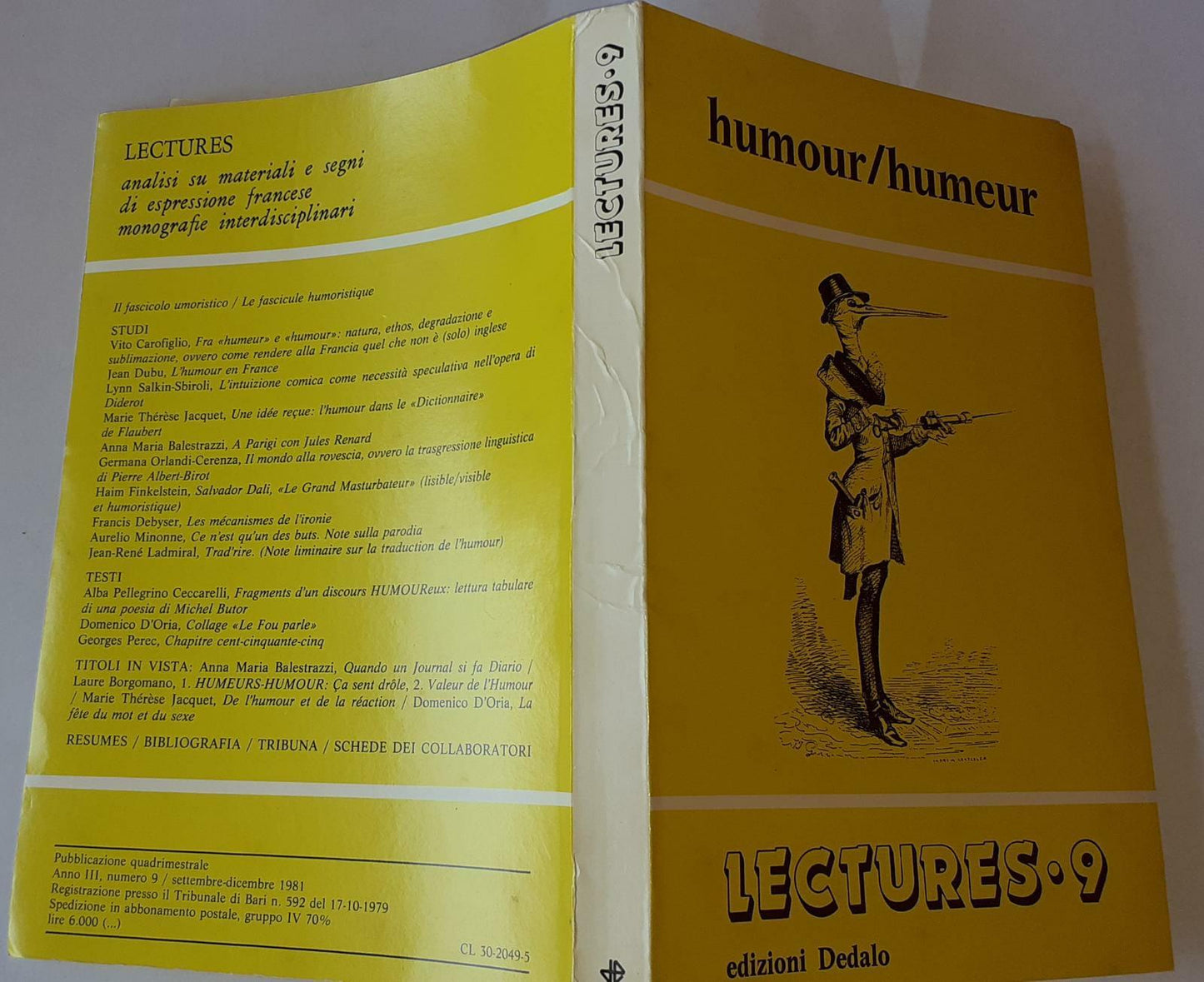 Humour/humeur - copertina