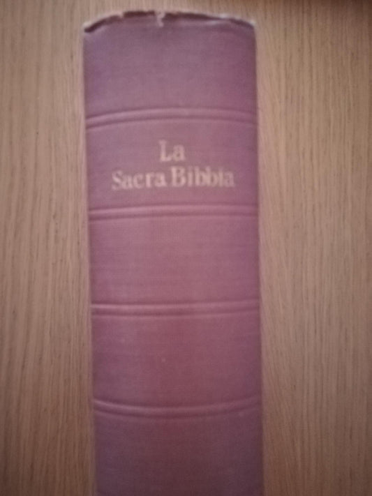 La Sacra Bibbia - copertina