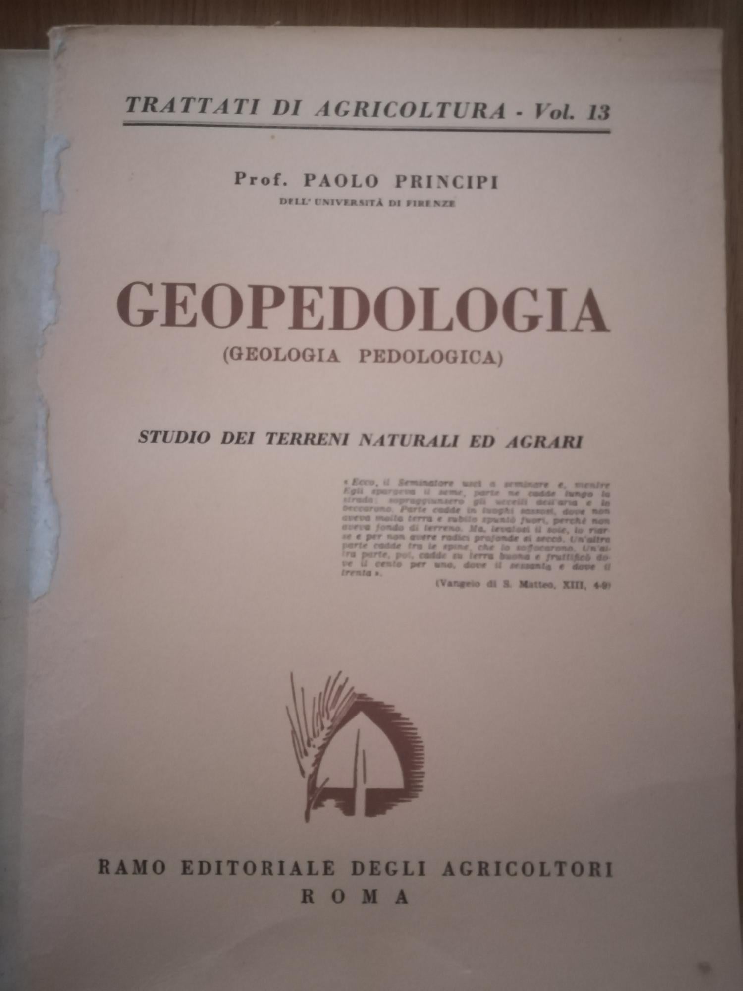 Geopedologia - copertina