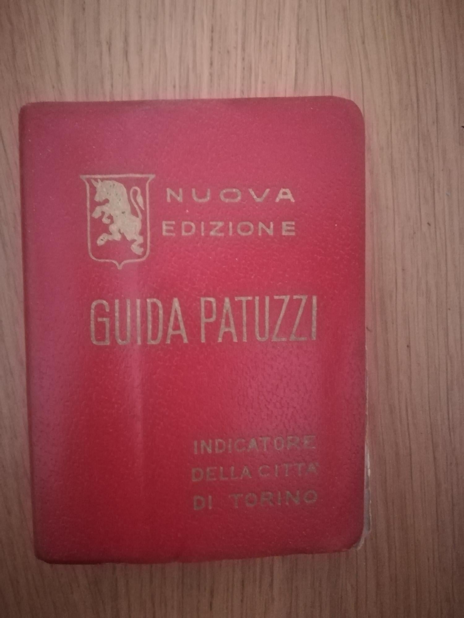 Guida Patuzzi indicatore della città di Torino - copertina