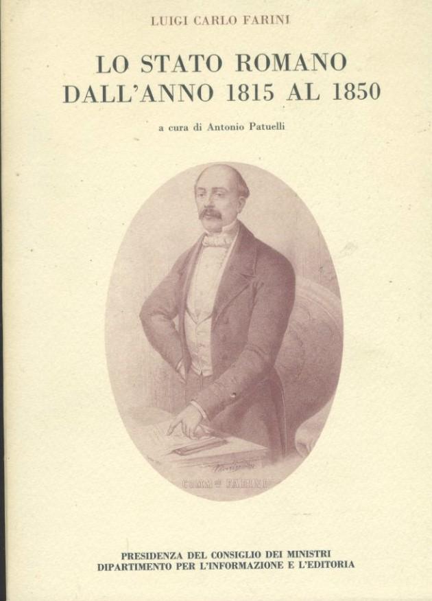 Lo stato romano dall'anno 1815 al 1850 - copertina