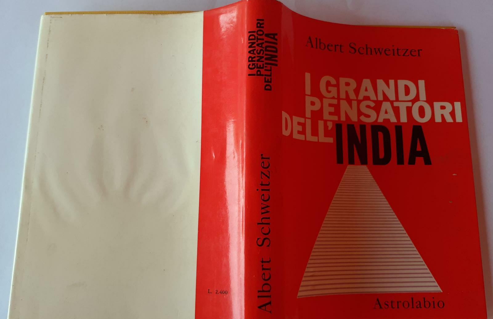 I grandi pensatori dell'India - copertina