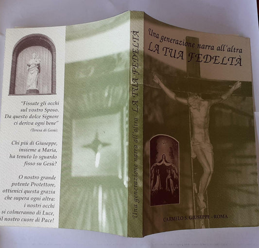 Una generazione narra all'altra LA TUA FEDELTA' - copertina