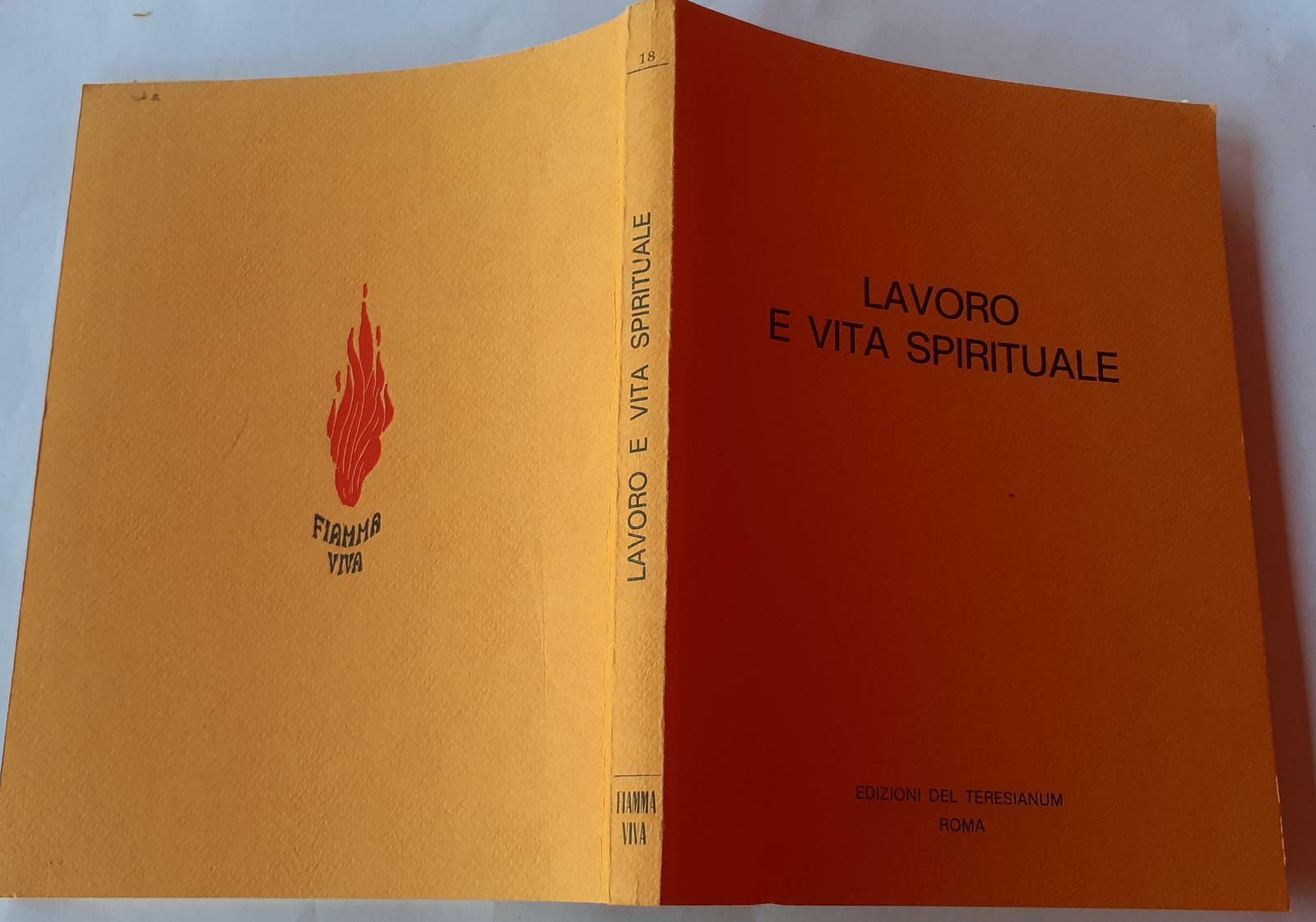 Lavoro e vita spirituale - copertina