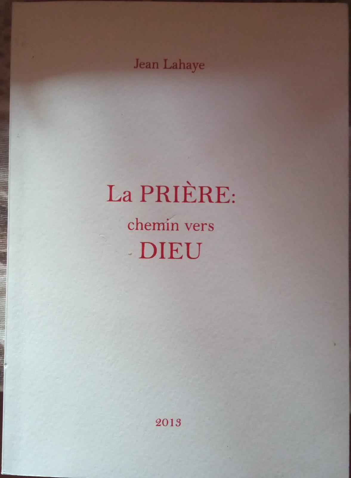 La priere  Chemin Vers Dieu - copertina